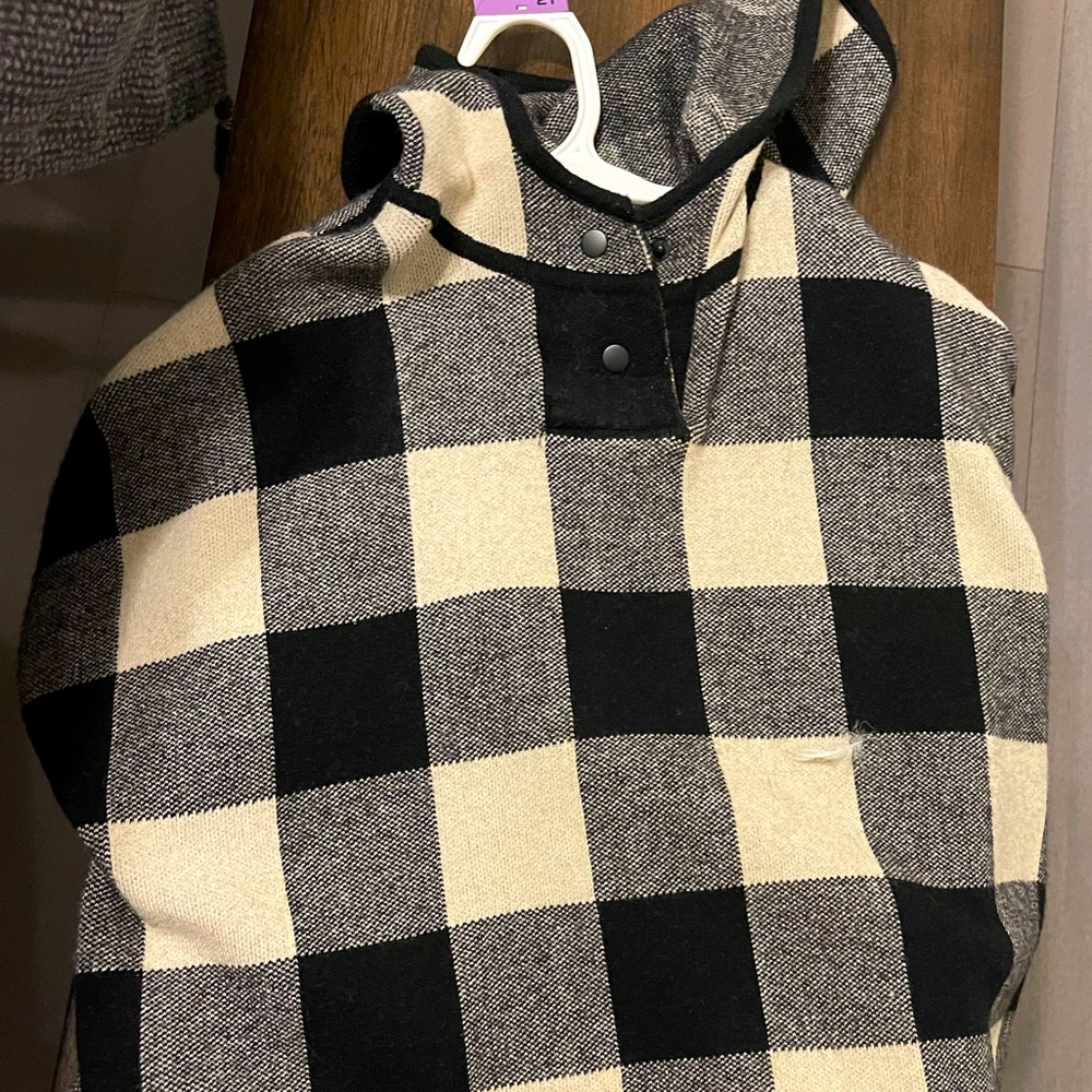 Zara girls poncho